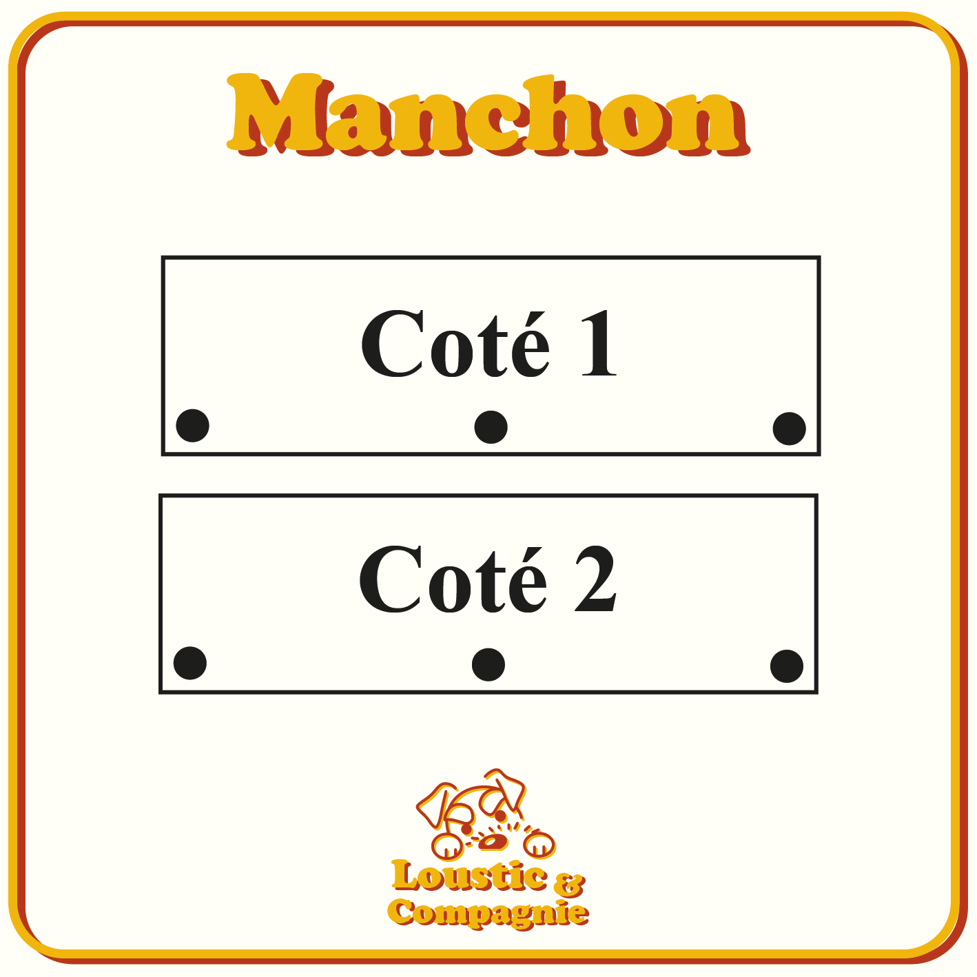 Manchon de Laisse – Personnalisé