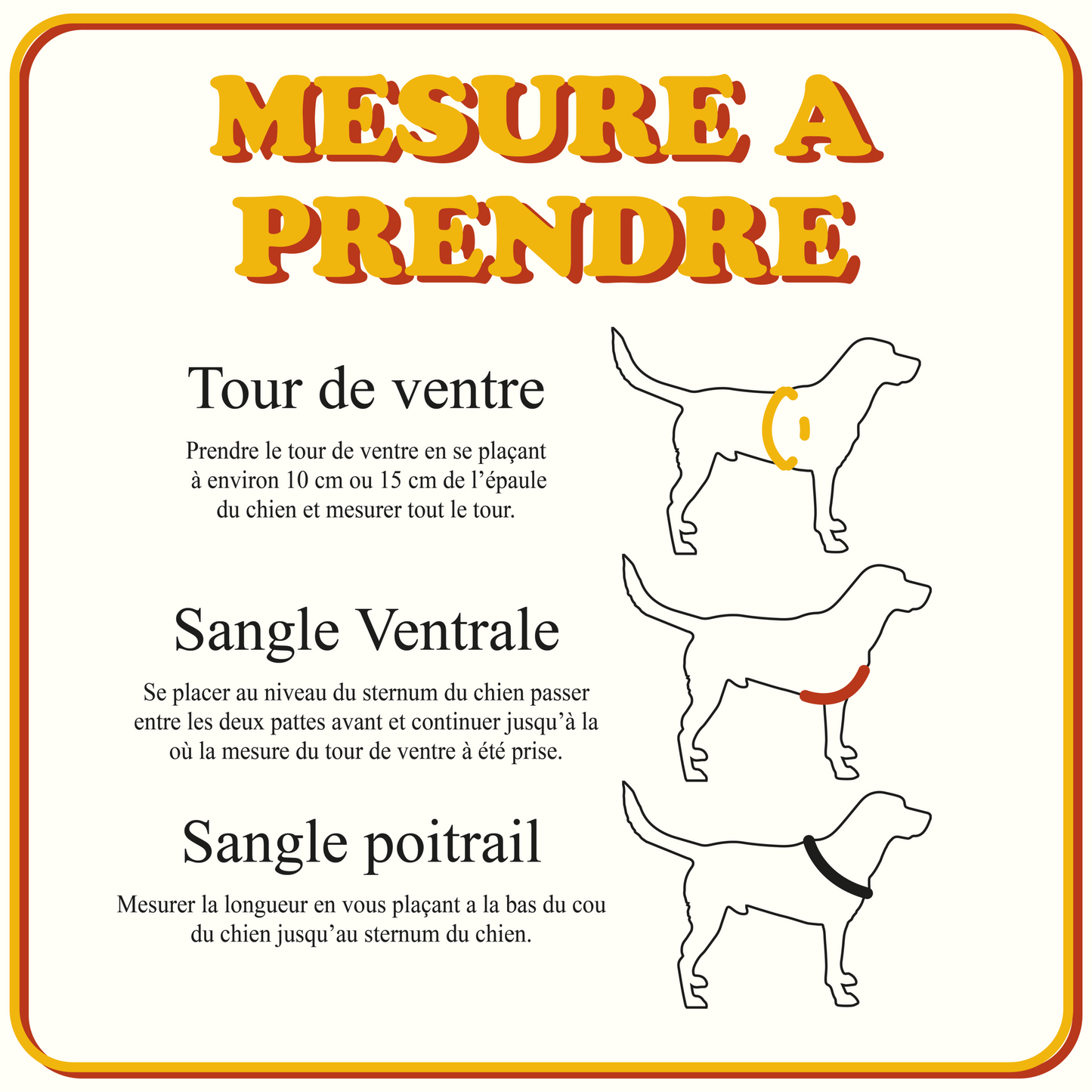 Harnais Personnalisée - Format Simple