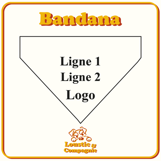 Bandana Personnalisé – Normal