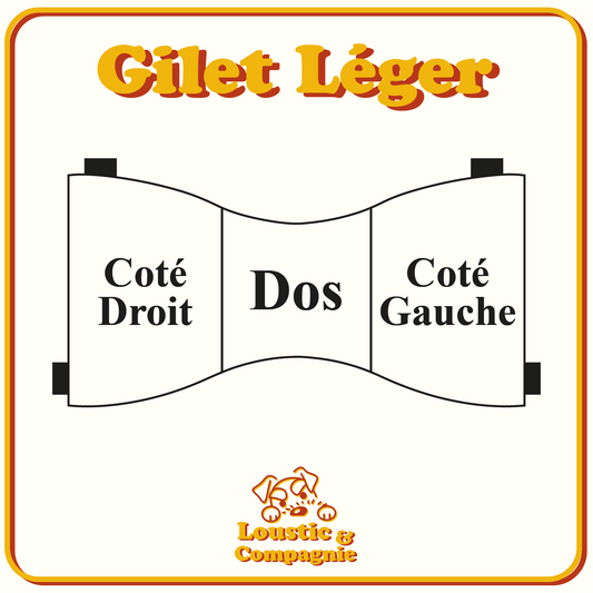 Gilet Personnalisé – Format Léger