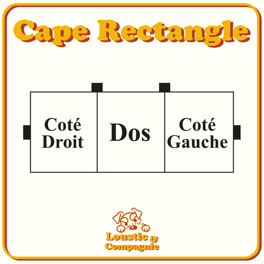 Cape Personnalisé – Rectangle