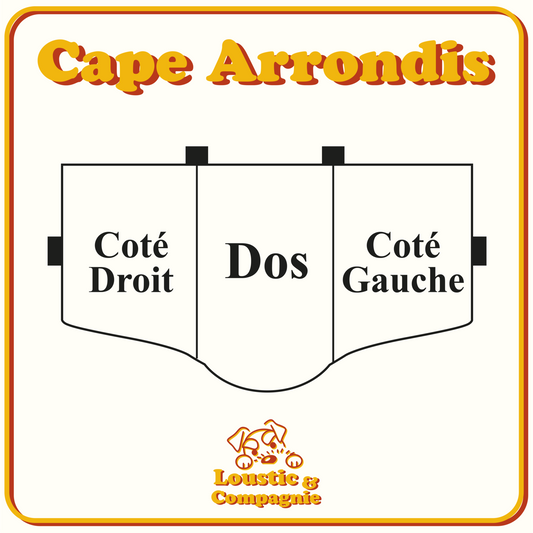 Cape Personnalisé – Arrondis