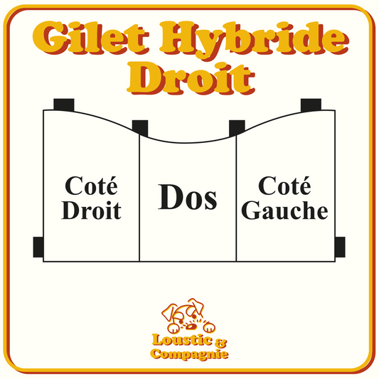 Gilet Hybride Personnalisé – Droit