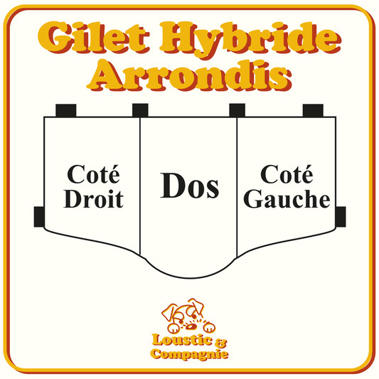 Gilet Hybride Personnalisé – Arrondis