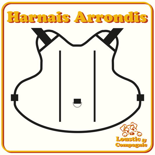 Harnais Personnalisée - Format Arrondis