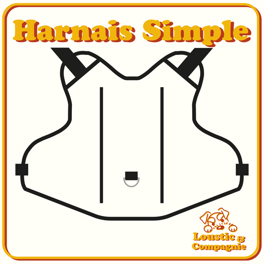 Harnais Personnalisée - Format Simple