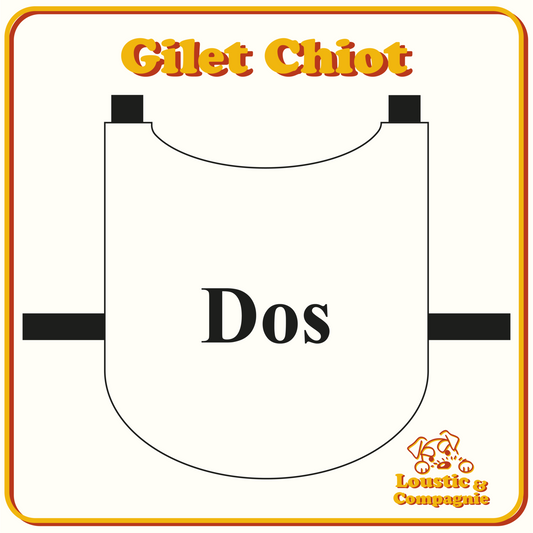Gilet Personnalisé – Chiot