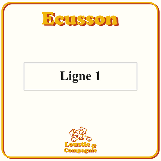 Ecusson – Simple